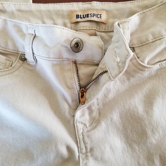 Blue Spice Cream High Waist Skinny Jeggings Size 1 - Picture 8 of 11